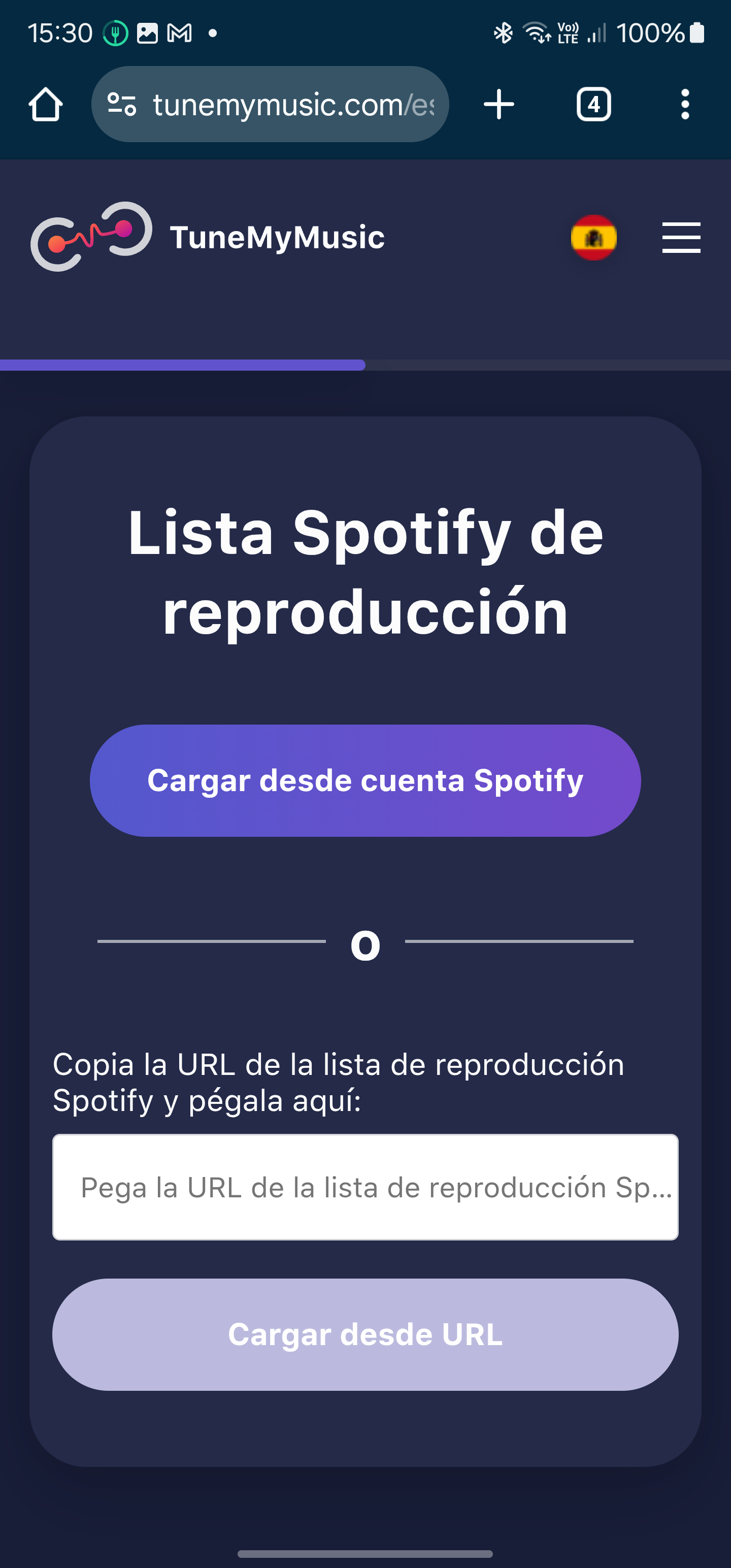 Cómo pasar listas de Spotify a YouTube Music gratis -