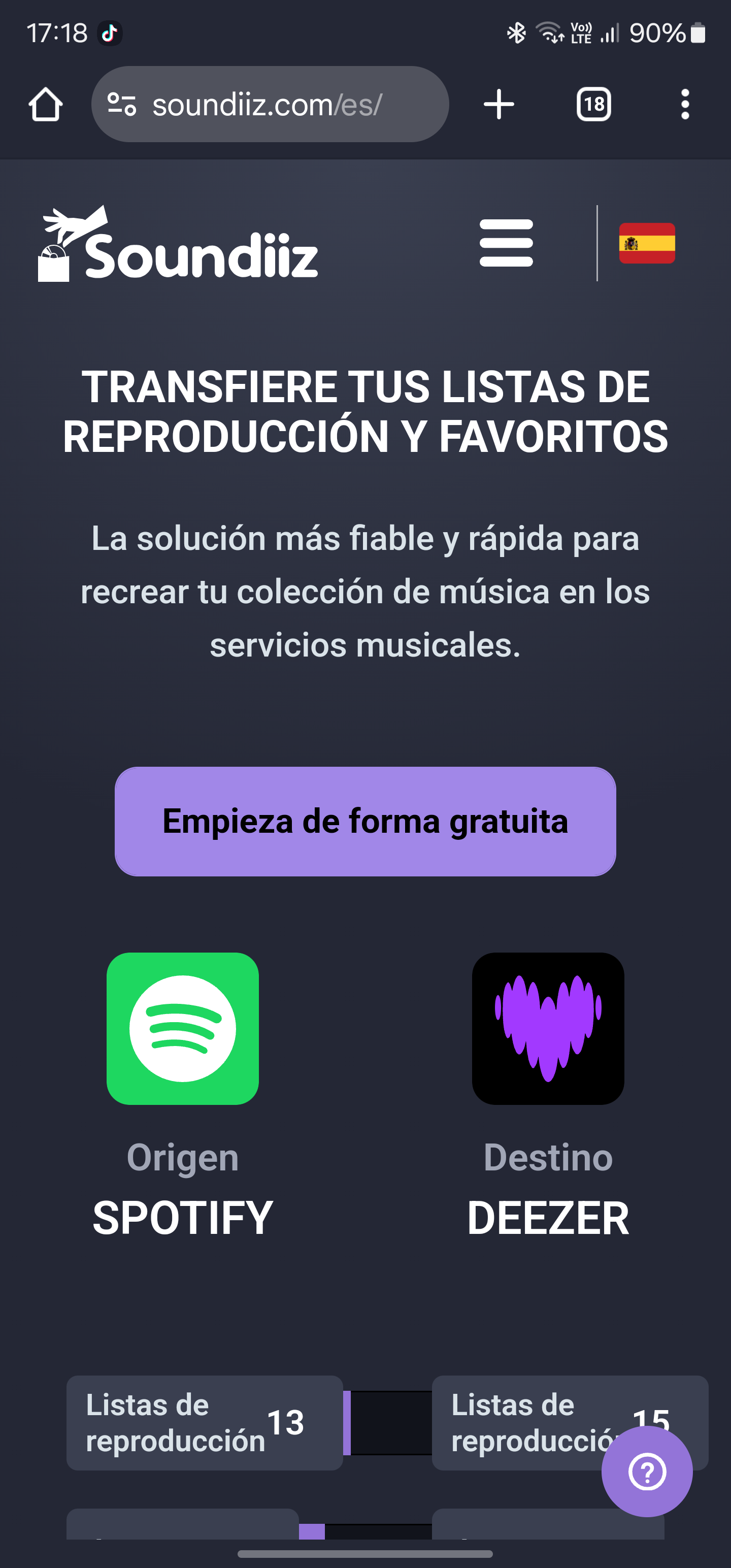 Cómo pasar listas de Spotify a YouTube Music gratis -
