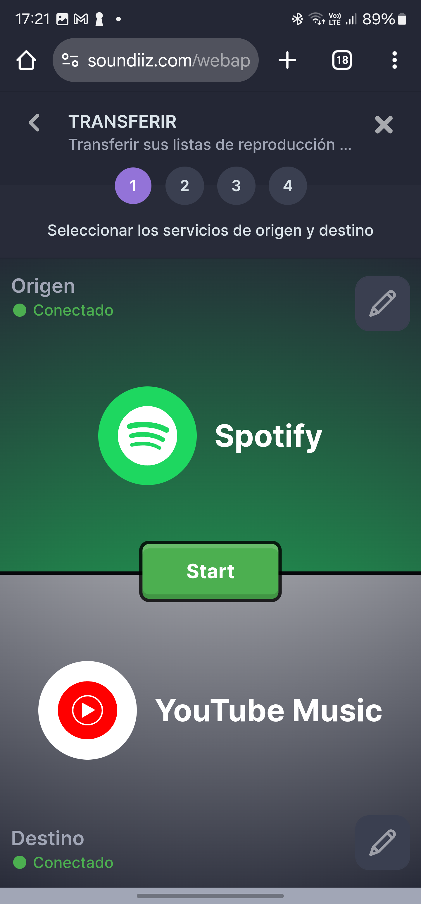 Cómo pasar listas de Spotify a YouTube Music gratis -